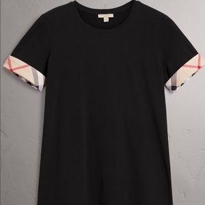Authentic women's Burberry black shirt top